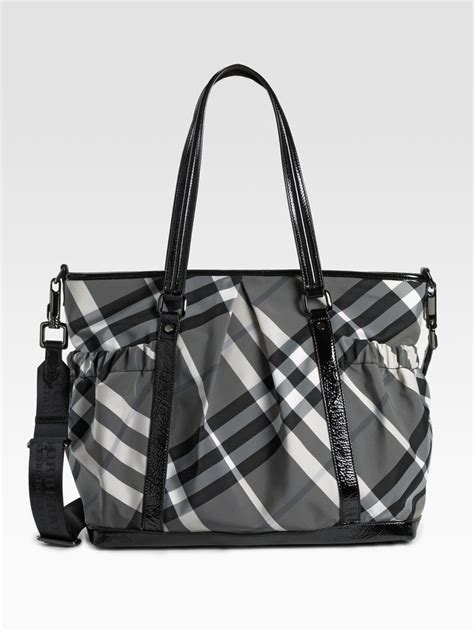 burberry disper bag|diaper tote burberry diaper bag.